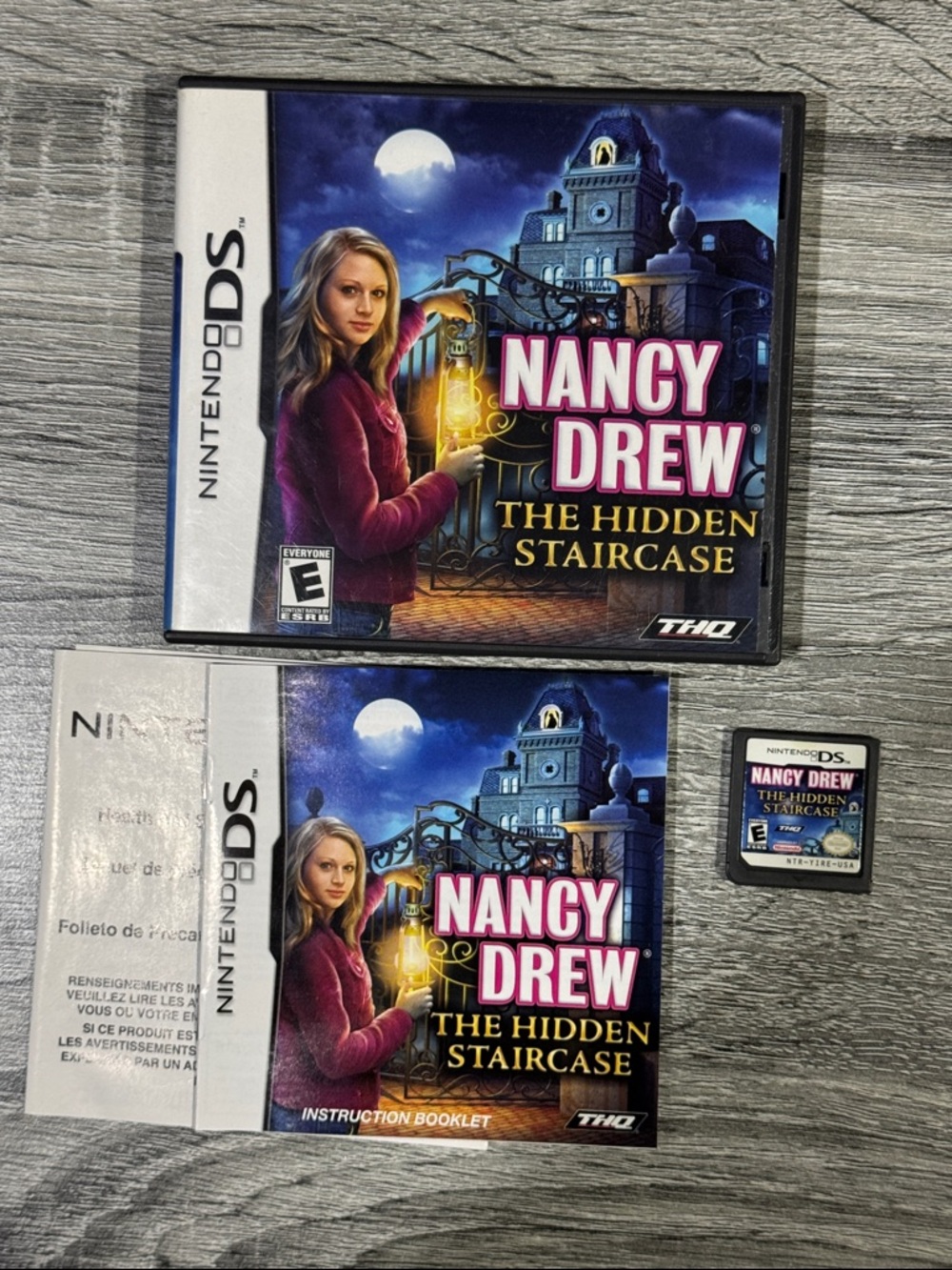 Nancy Drew: The Hidden Staircase - Nintendo DS Game